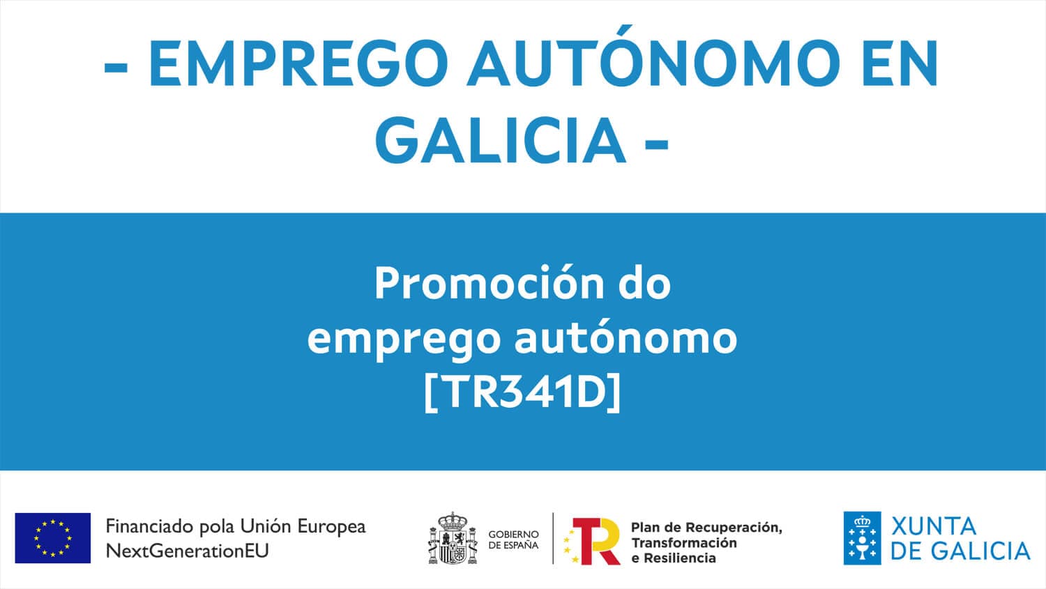 Emprego autónomo en Galicia